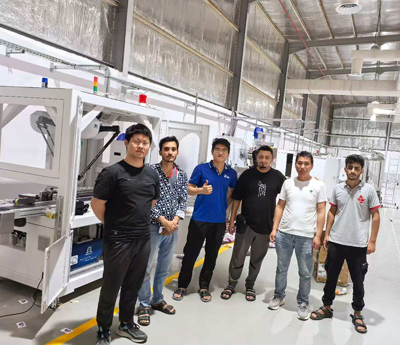 20道大型濕巾生產線